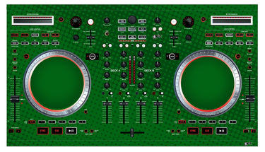 Numark NS 6 Skin Gradienter Green